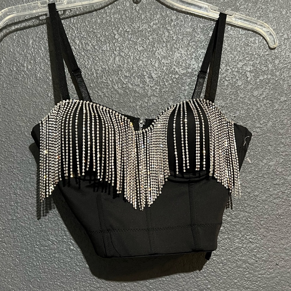 Rhinestone Bustier. - image 2